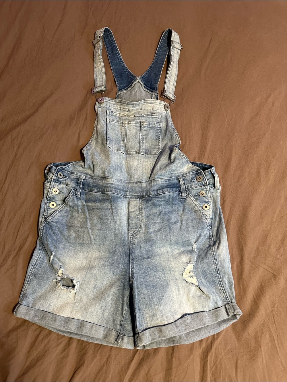 Torrid Distressed Denim Shortalls. torrid Light Blue Denim Jeans -16
